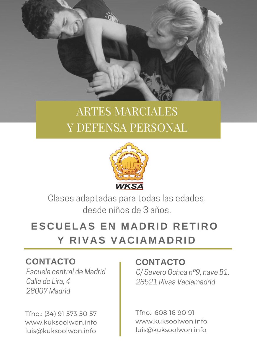 Kuksoolwonmad's tweet photo. Kuk Sool Won, mucho más que un arte marcial. Entrevista en Radio Off The Record https://t.co/cBRUlbQyNA
#artesmarciales #deporte #wellness #madrid #rivas https://t.co/vItwBbT6DJ