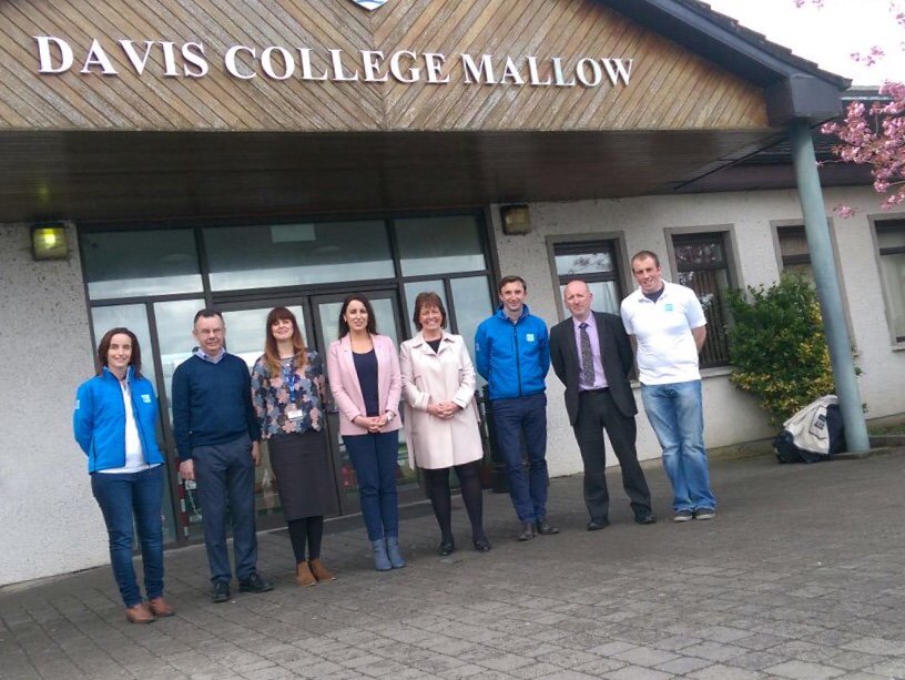 IrishWater's tweet photo. Great to meet the TYs & staff in @Davismallow today to talk about engineering & our work in @IrishWater #engweek18 https://t.co/WUxt4l2tAF