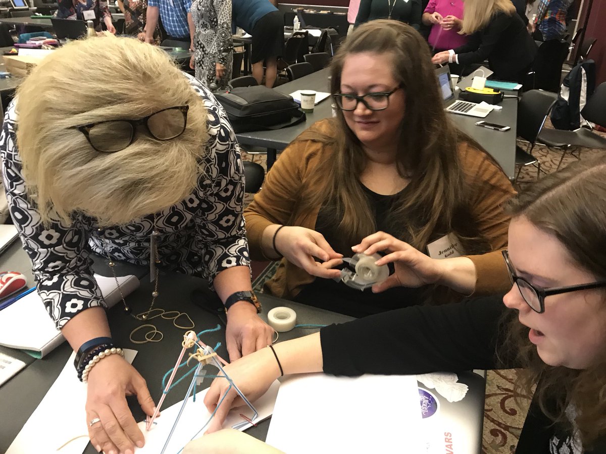 holland_mrs's tweet photo. Digital learning team .... love can build a bridge. #mediaspecialistsrock https://t.co/8RZNPBCWJy