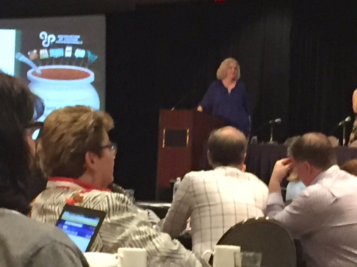 CincyHawk83's tweet photo. PamSam, the Coupon Queen, kicking things off at #acpgumbo https://t.co/xIRwDRP2Ra