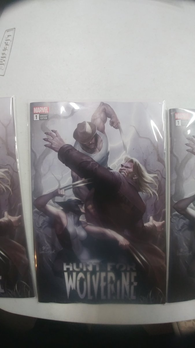 Collectorsdenwf's tweet photo. Our exclusive Hunt for Wolverine covers are on sale today. Thanks to @inhyuklee for the art. https://t.co/m1KL2rnKe9