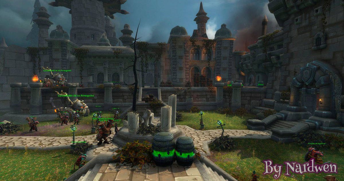 Nardwen's tweet photo. Batalla por Lordaeron, preparados para la gran batalla en las afueras de Entrañas @Warcraft_ES #BattleForAzeroth #BFAAlpha https://t.co/5iHFGmWLvF