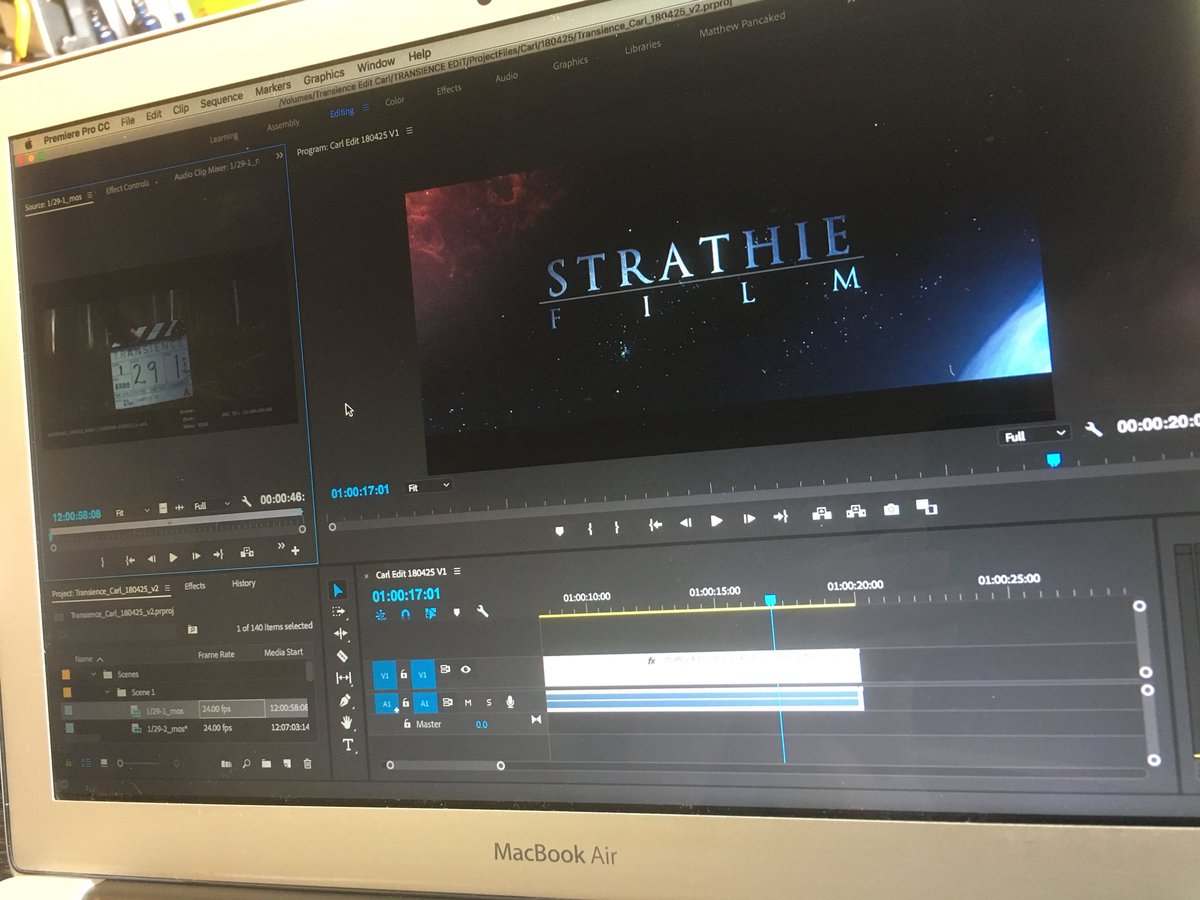 strathiefilm's tweet photo. Post production begins!
Jumping straight into the edit... @GoldfinchEnt @GFStudiosUK #TransienceFilm #PostProduction #editing #StrathieFilm #GoldfinchStudios https://t.co/OiU1ugkIv2