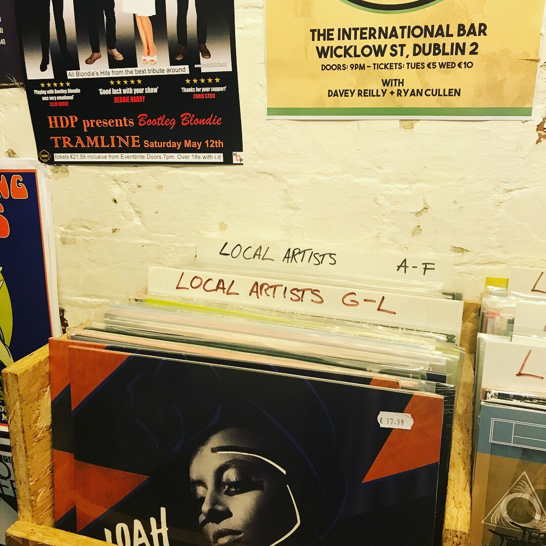 This Heart EP vinyl is now officially for sale in <a href="/TheRecordSpot/">The Record Spot</a> on Fade St and from loah.bandcamp.com . We have tshirts and totes and CDs for your wheelies 🚙 as well 💙🧡💙thanks for all the support. XXX