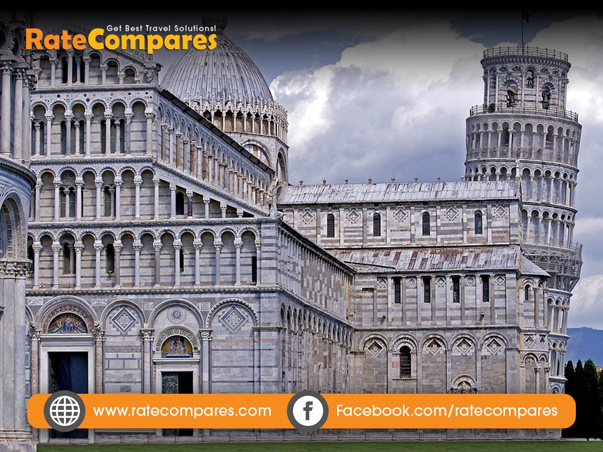 RateCompares's tweet photo. The Leaning Tower of Pisa spotted. Italy is beautiful and yet breathtaking. This tower is located in Rome, city of Italy and the same city people say about that "In Rome Do As The Romans Do".. Plan your trip with us at https://t.co/3KqllW35OY

#RateCompares #rates #Italy #rome https://t.co/yMyTIfR4Zi