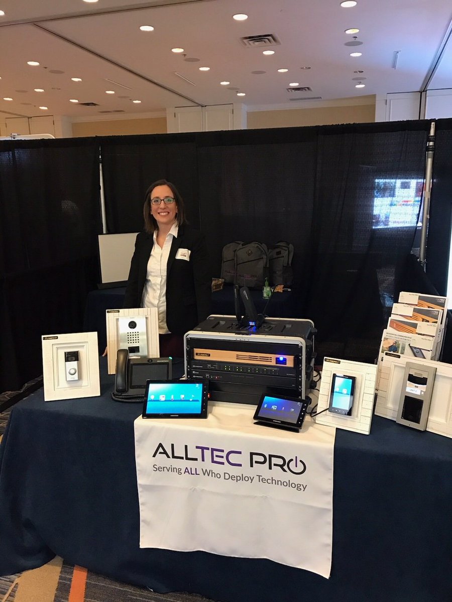 AlltecPro's tweet image. Today Olivier and @Vanessa_in_ce will be demonstrating the @AV_LinkPro in Boston at the @SapphireMkt road show.  Stop by and see this comprehensive integration solution in action! #technologyinaction #avlinkpro #alltecpro