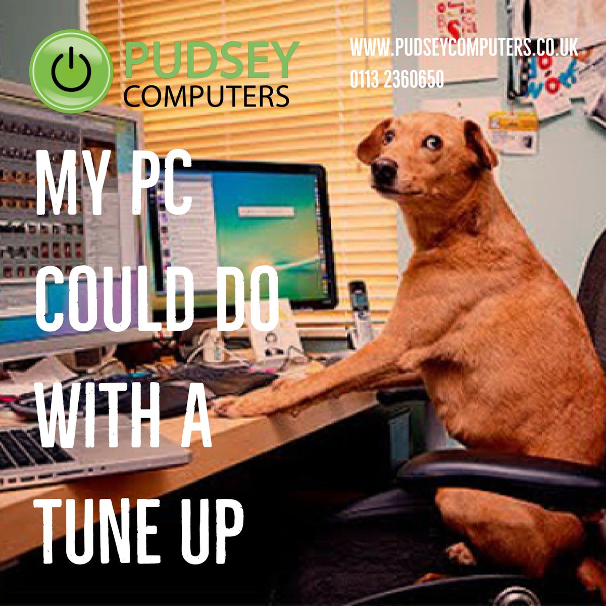 NextGen_ITC's tweet photo. If your PC is running slow, pop it into Pudsey Computers and we'll give it a tune up. #pcrepair #laptoprepair #computerrepair #tuneup #techsupport #service #it #pudsey #leeds #westyorkshire #bradford https://t.co/PUUUu7ouHS