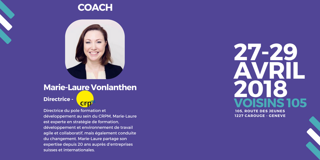 hackthehr_ch's tweet photo. Marie-Laure Vonlanthen, directrice du CRPM et partenaire de l'événement, vous soutiendra dans la faisabilité de vos projets par son expertise des sujets RH et de formation professionnelle. #makeHRgreatagain #hackthehr Encore quelques places disponibles ici https://t.co/JjM0CO3c7x https://t.co/fiuCGXXznU