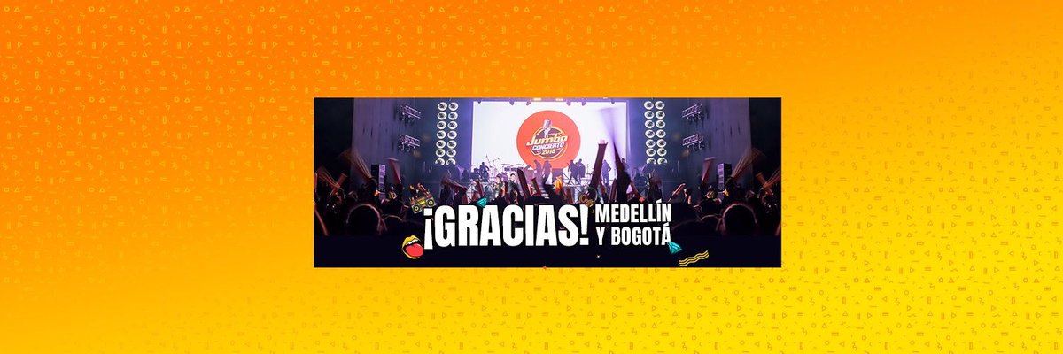 JumboReporteros's tweet photo. Gracias #JumboLovers por darla toda en el #JumboConcierto ♥️🍫 las experiencias continúan, Recuerda @JumboChocolates Amplifica tu vida! ⚡️ #JumboReporteros 🎤 https://t.co/iPO2o8oONe