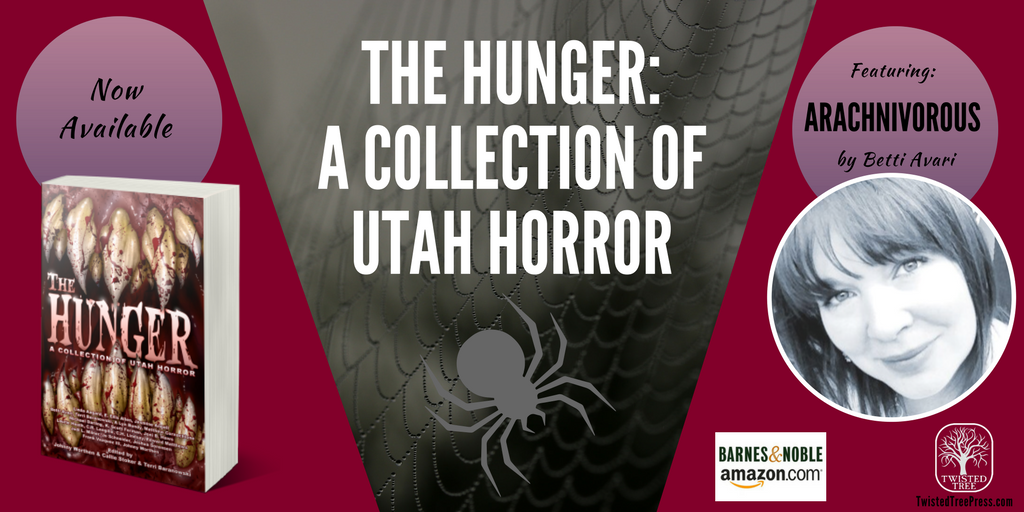 Do you feel that tickle? Is it a stray hair, or a spider crawling on your ear? "Arachnivorous" by Betti Avari will make you check in the mirror. Repeatedly.
Buy the THE HUNGER: goo.gl/1iCZja Learn more about Betti: ow.ly/Xs7V30jFfhn #horror #shortstories #spiders