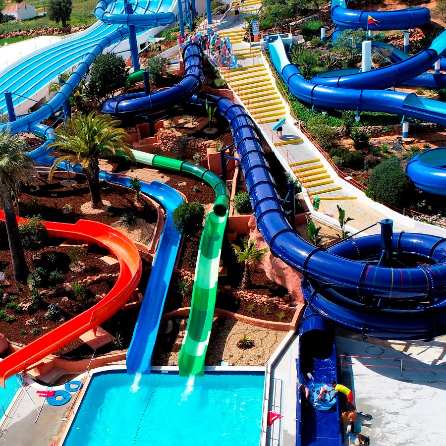 big slide splash