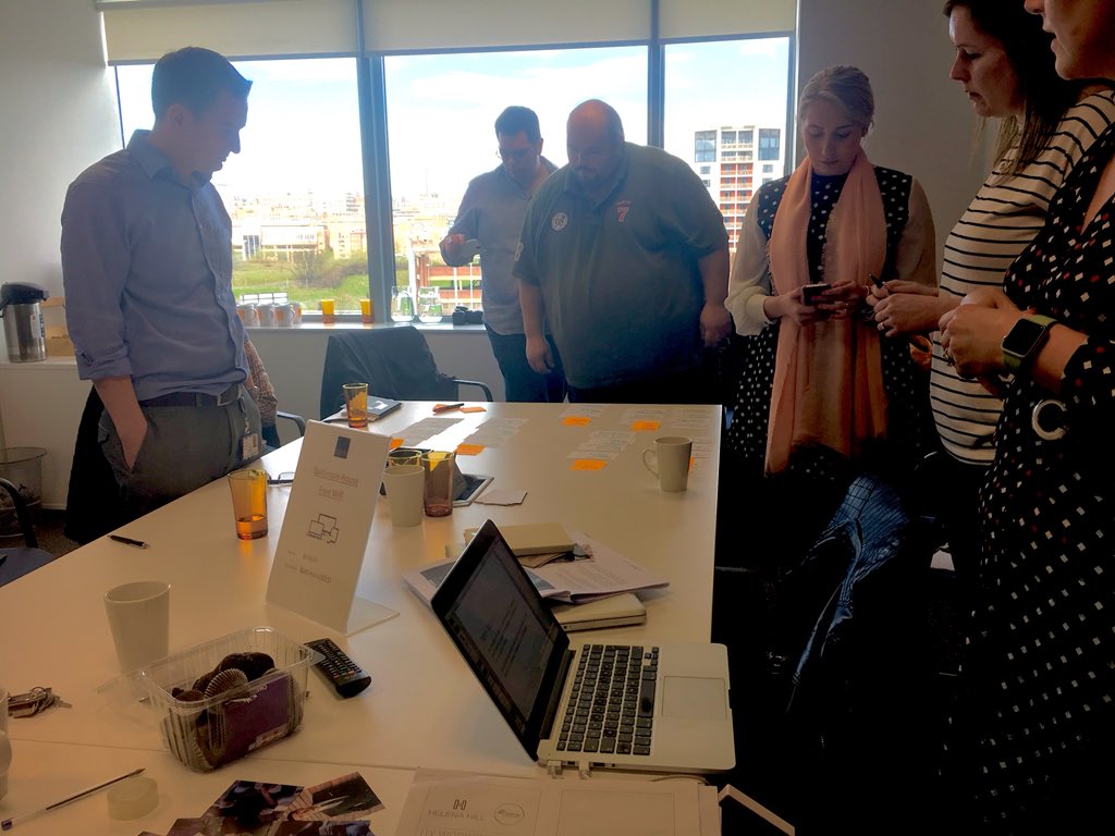 DesignNetNorth's tweet photo. Thanks @HelenaHillUX and @49digital for a great #UX design workshop today. Was a great interactive session. Looking forward to implementing some of the things I learnt! #ThinkUser https://t.co/tajVrWIKgo