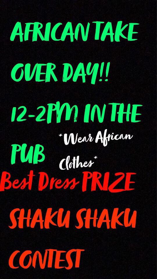 ZeeKemii's tweet photo. Make sure y’all come over to the Student Center‼️ Well be there from 12-2pm Today #WakandaFever https://t.co/39YLqV6RYv