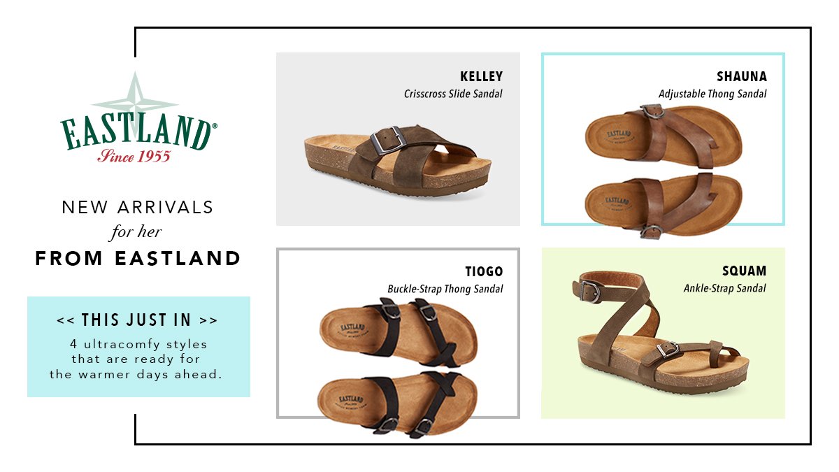 eastland squam sandal