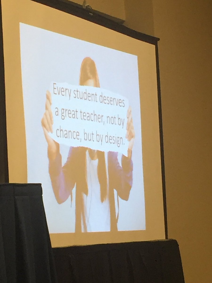 SarahSieck's tweet photo. What are we doing to help design great teachers? #aea1math #iowamath @KeystoneAEA #NCSM18 @ashindelar @amyknowsmath @beck_marty https://t.co/Q42Ukzfsad