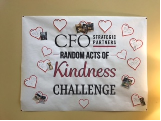 CFOConsultants's tweet photo. At CFO Strategic Partners, we believe one of the best ways to spread kindness is one random act at a time, which is why we held a challenge last month! Read about some of the amazing acts of kindness in our latest blog here: https://t.co/5FFMmFHGFE https://t.co/1mjxpX5SUN