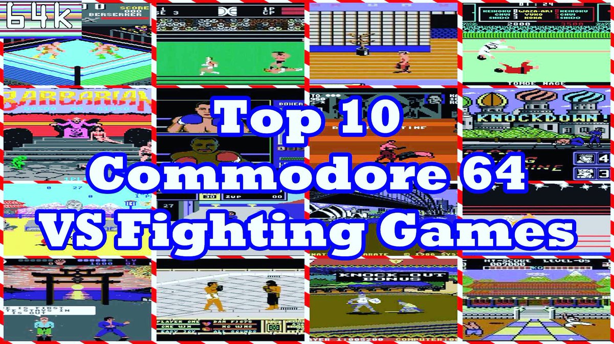 retrowebgame's tweet image. RT @bastichb64k: Here’s my latest video “My Top 10 Commodore 64 Fighting Games” , please check it out , link below
youtu.be/osnHu6cMRug
#bastichb64k #fightinggames #RETROGAMING #C64 #Commodore64 #commodore64games