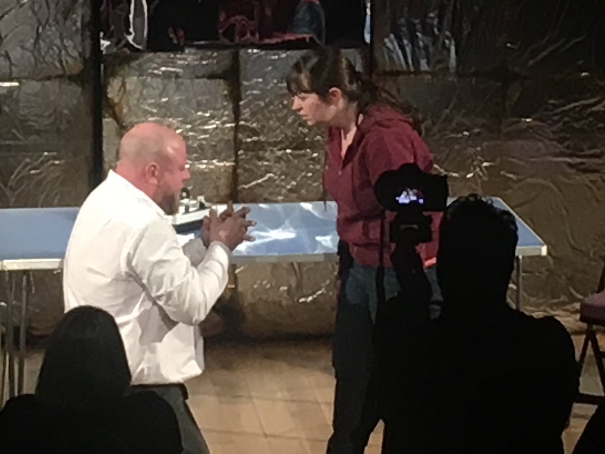 CoduProductions's tweet image. So proud of our actors Bethan England and Ryan Coffey Thomas who gave incredible performances in Gareth Hunt's brilliant play 'The Girl In The Room' this weekend!