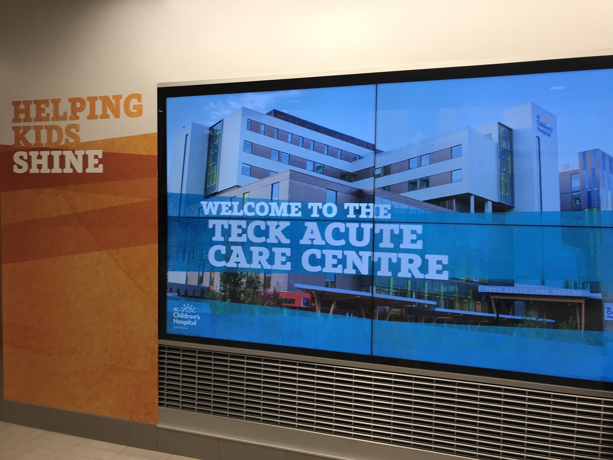 A huge thank you to <a href="/BCCHF/">BCCH Foundation</a> for inviting us last night to check out the new Teck Acute Care Centre. Looking forward to the #Radiothon on May 16th!