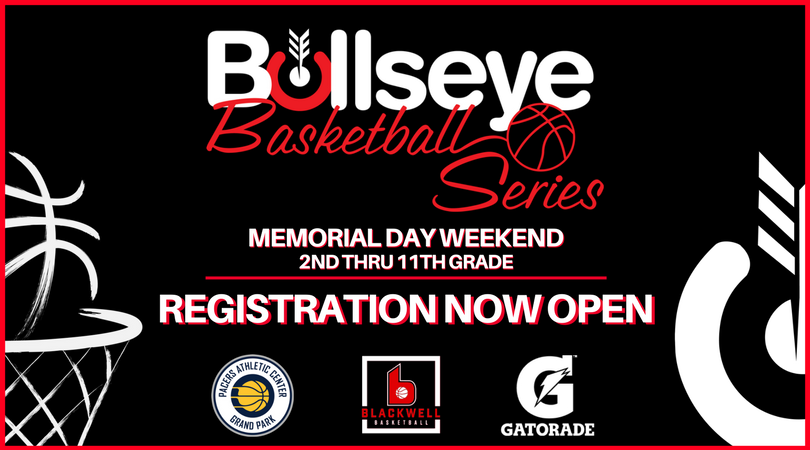 REMINDER: Registration is NOW OPEN for the 2018 #BullseyeBasketballSeries Memorial Day weekend Tournament! >> bullseye.vip/series