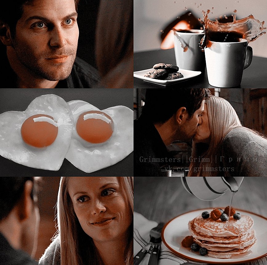 💛#Grimm #Nadalind #AdalindSchade #NickBurkhardt 💛
                        #NadalindFamily morning☕️🍳🥞