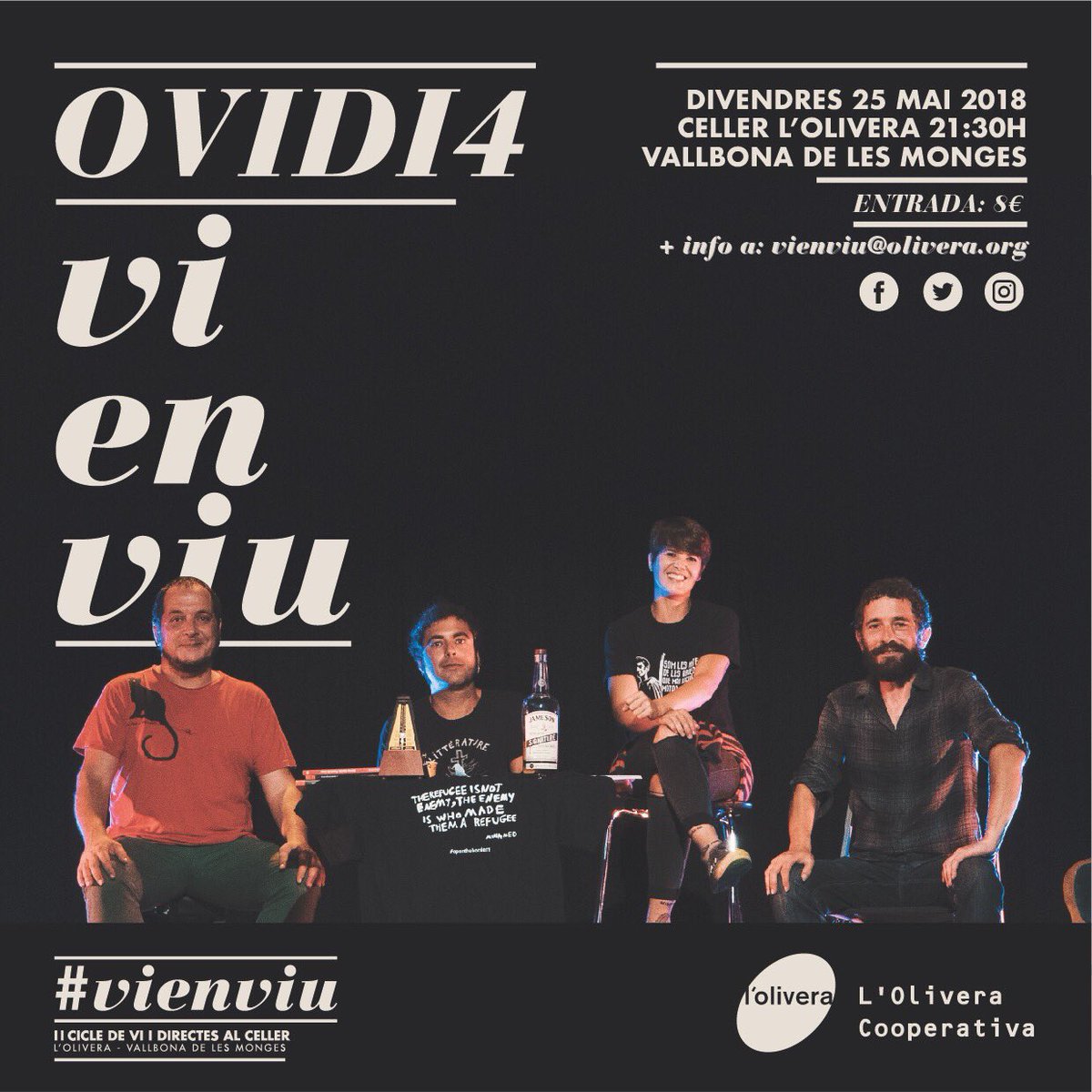 Ens agrada cuidar-nos, cuidar-vos i que ens cuidin! Per això, no podíem començar millor el #VienViu, amb {CUIDEM-NOS} d'<a href="/Ovidi_4/">Ovidi4 {No se’n va, és qui torna}</a>