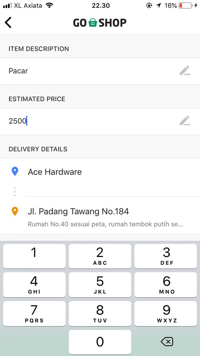 Siapa tau dapet, jaman udah canggih. #goshop #twitabasing #pertwitdibayarmahal