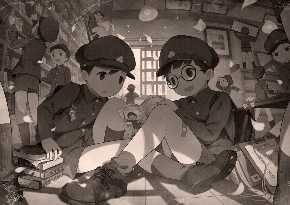 「時当 年三十正大 」|NOEYEBROWのイラスト