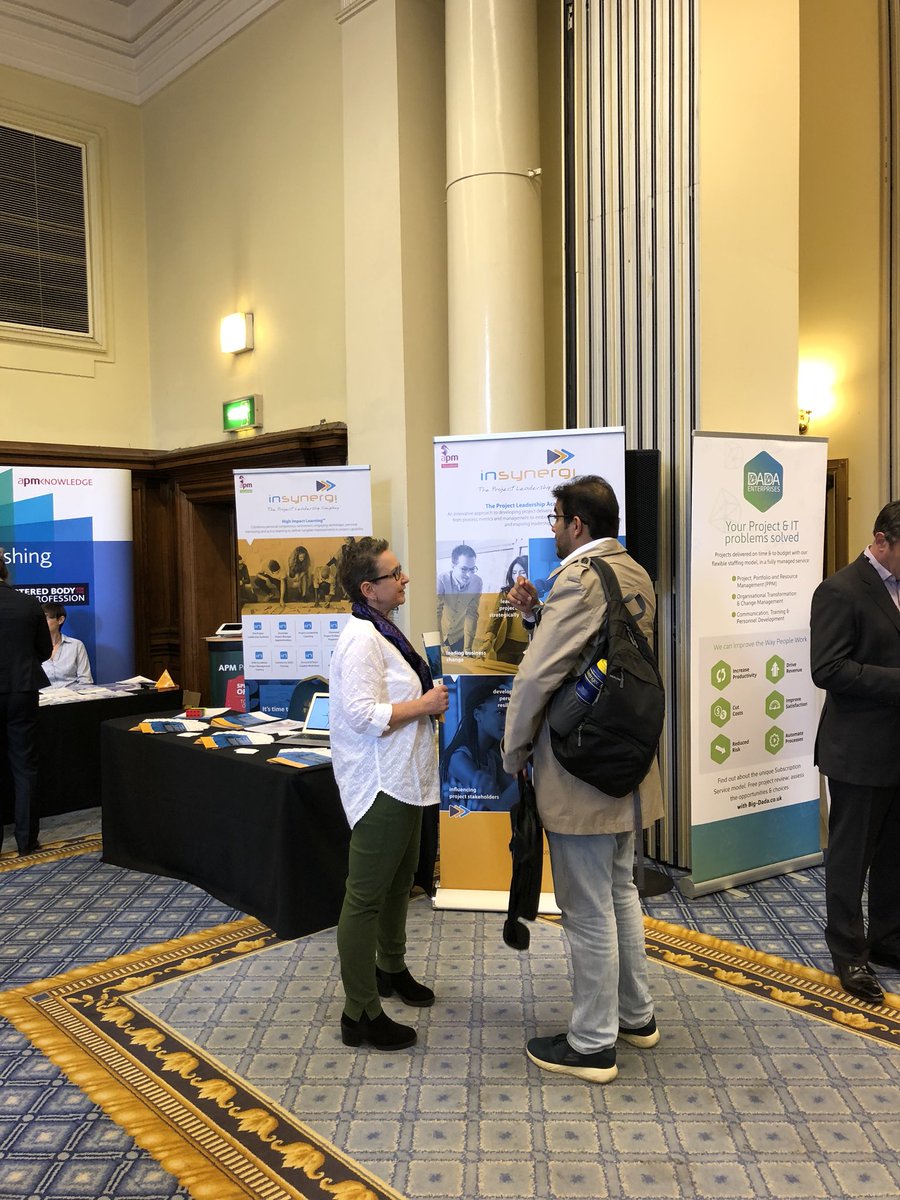 insynergi's tweet photo. Really enjoying the #APM Conference in Westminster today. So busy. https://t.co/ubtKVEnz3g