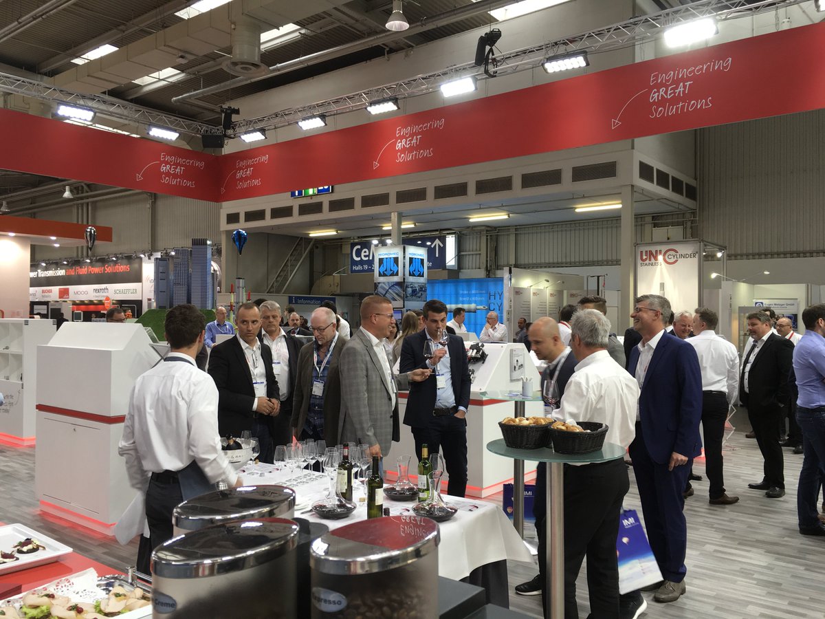 Customers are enjoying our wine tasting experience on the stand today A40 #Hall23 at #HM18 Stop by and see what our sommelier has to offer!