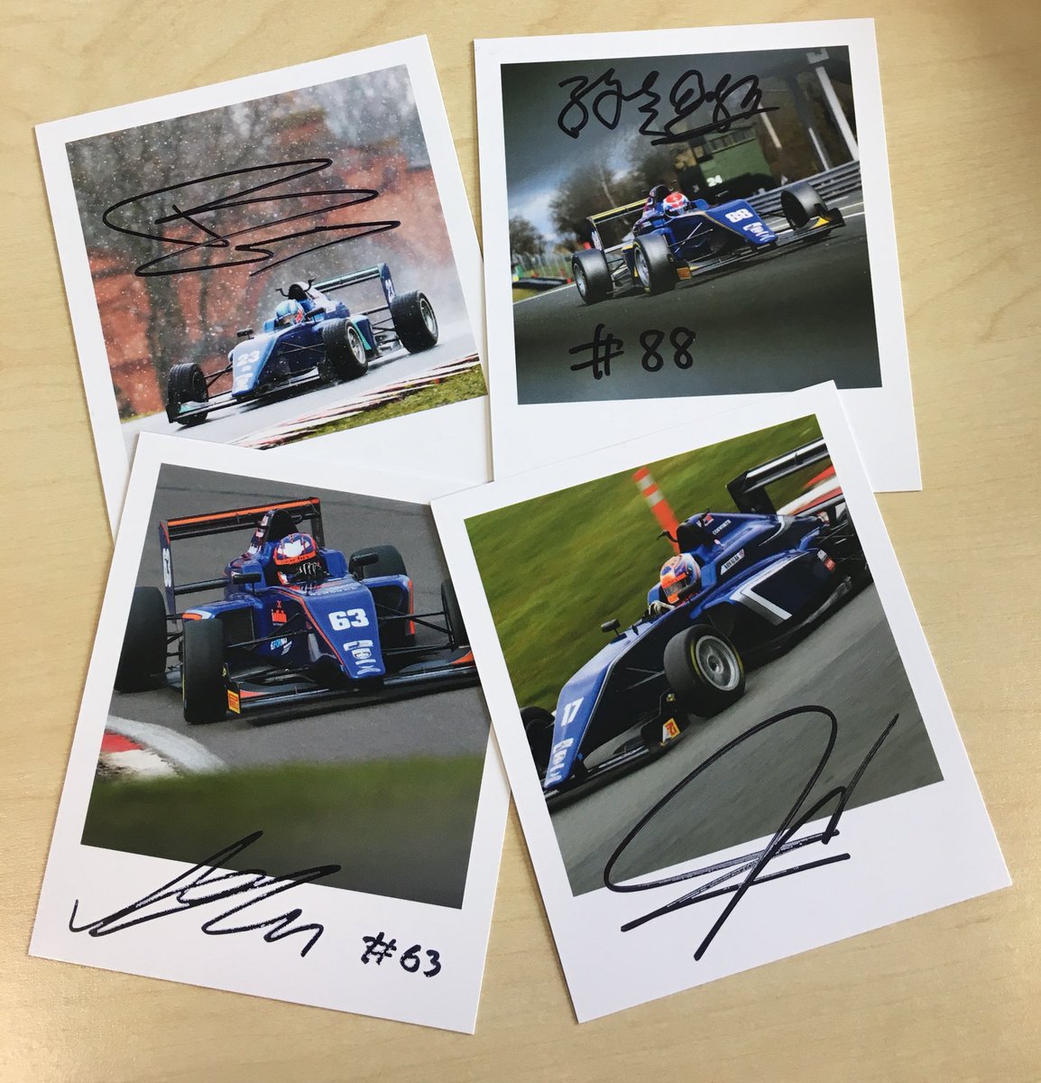 Who wants to get their hands on these fantastic signed cards from our lovely @BRDCBritishF3 drivers? Simply follow us and RT this tweet to be in with a chance! Two sets to give away, winners picked on Monday 25th April 2pm BST. Good luck!