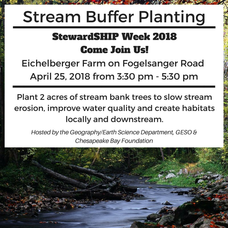 Have some free time today? Come join the Geography/Earth Science Department and help plant some trees! #RecycleShip