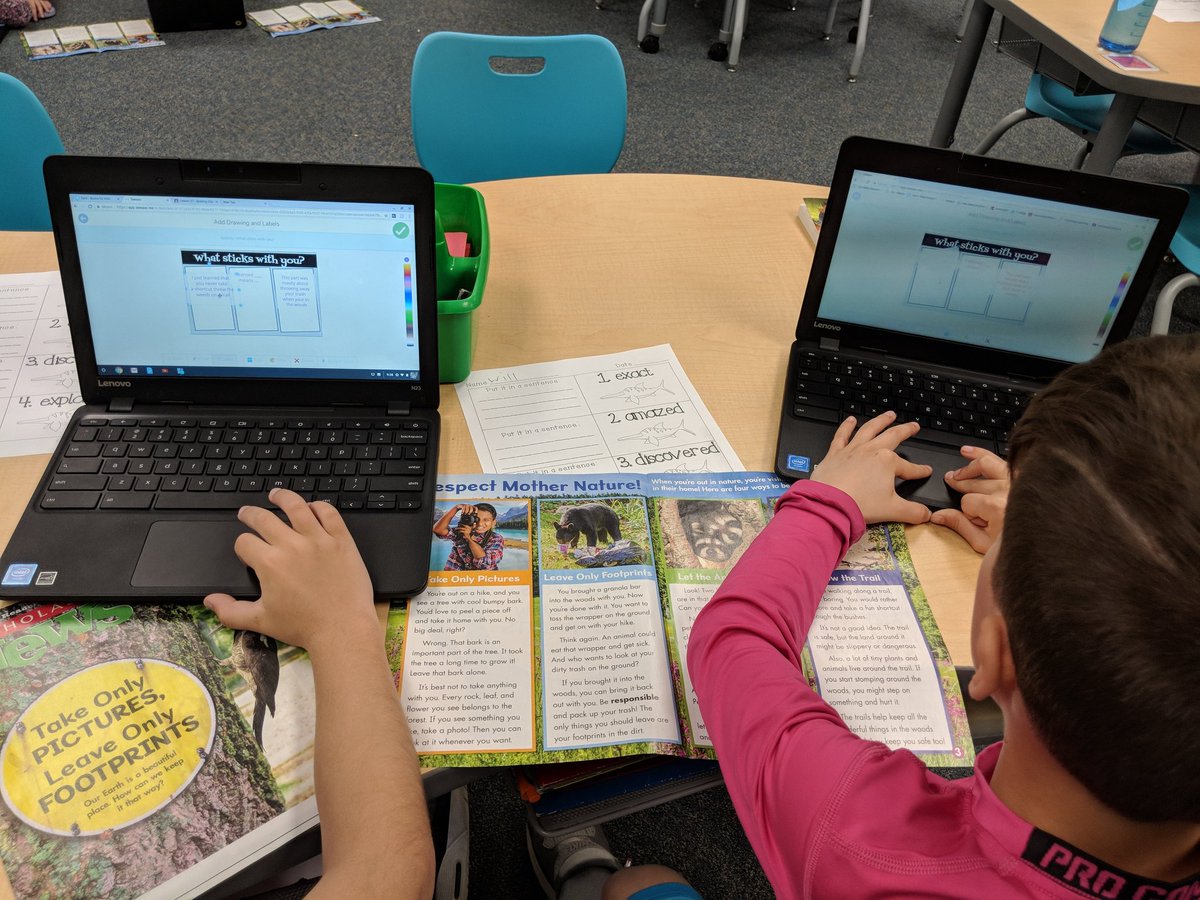 meganwarwick12's tweet photo. Using Seesaw templates to practice the stop &amp; jot strategy! #vanmeter https://t.co/WEYDeXdwqM