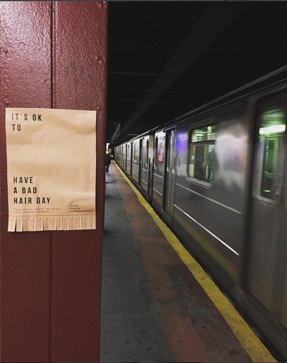 100daysofitsok's tweet photo. 16. IT'S OK to have a bad hair day.
#100daysofitsok #100dayproject #itsok #itsokay #feelok #feelokay #nyc https://t.co/iTo6Cy5Ijn