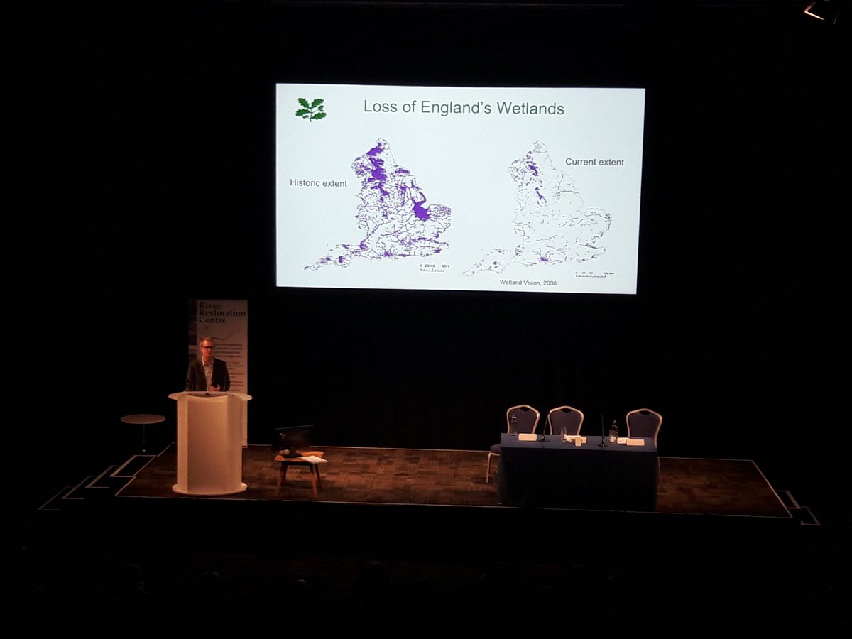 The_RRC's tweet photo. Last presentation of the 2018 RRC Conference from Stewart Clarke @nationaltrust on catchment scale biodiversity #RRCNottingham https://t.co/nI391hI278