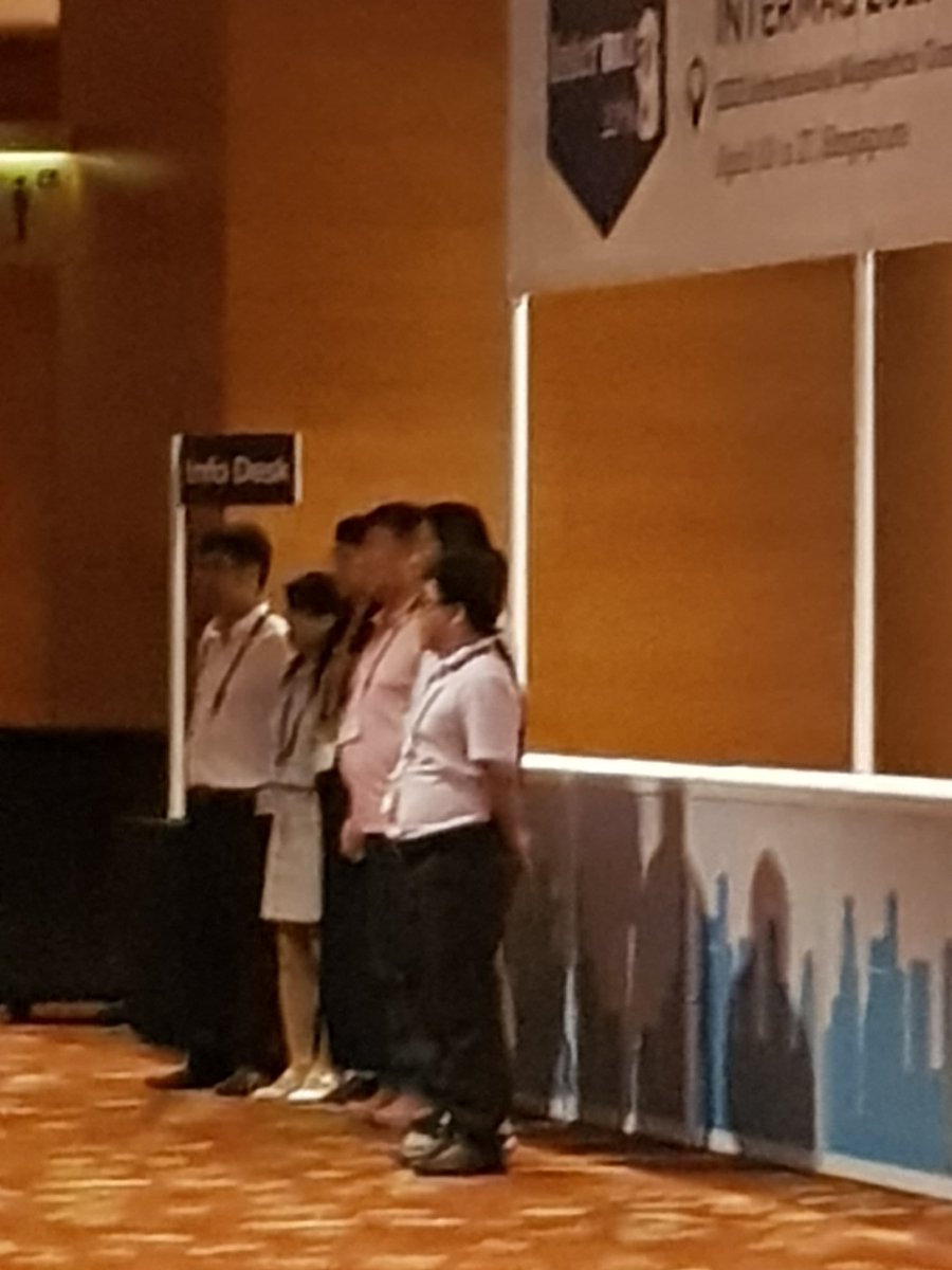 PremNTU's tweet photo. Great to see that the attendees of #intermag2018 are taking photos at the registration desk, even at 9.30 pm. Hope it was an enjoyable experience for them. #intermag2018sg https://t.co/t4PKOoTcjn