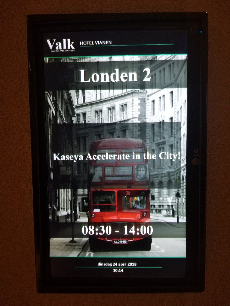 KaseyaCorp's tweet photo. We had a packed house in #Utrecht yesterday for our #AccelerateInTheCity roadshow! Thank you to all of you who attended. Who will we see in #London tomorrow for our next event?? Let us know if you’ll be there! #AccelerateUtrecht #AccelerateLondon #MSP #WednesdayWisdom https://t.co/xaxUeGGaYT