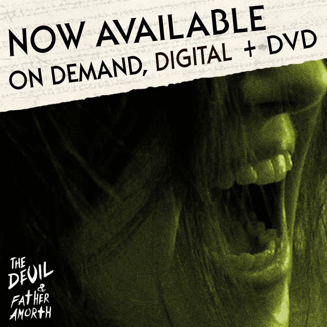 DevilAndFather's tweet photo. .@WilliamFriedkin's shocking new documentary about a real-life exorcism, The Devil &amp; Father Amorth, is now available to watch on demand, digital HD and DVD --->https://t.co/amP9HrZgjH. https://t.co/NJauJR5345
