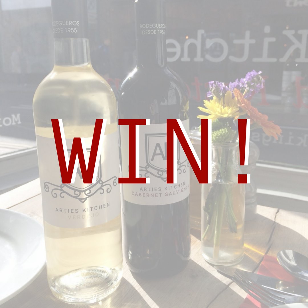 Artieskitchen's tweet photo. #WinItWednesday You could win a bottle of House Wine to enjoy at Artie's Kitchen. Simply RT & follow us to be in with a chance. Winner chosen on 2/5/18. Good luck! #ArtiesKitchen #Win https://t.co/U7aEy4hjUb