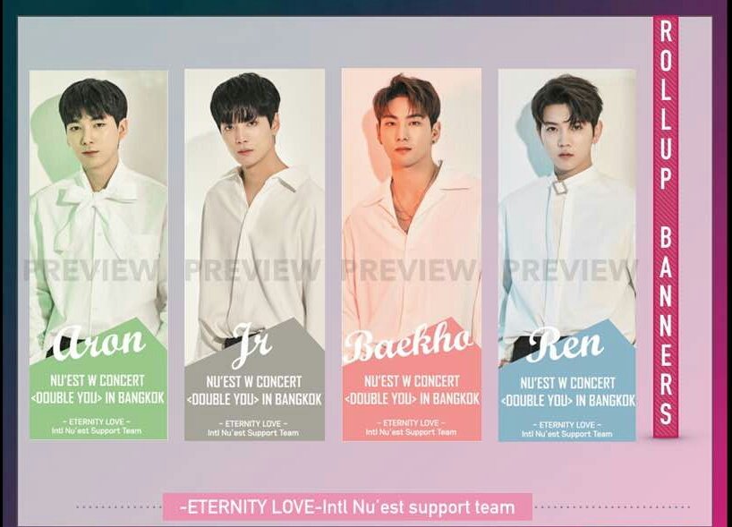 eternity3701's tweet photo. สวัสดีค่ะเลิฟ มีใครสนใจนำโรลอัพแบนเนอร์ของ Nu’est W นี้กลับบ้านไหมคะ เพียงแค่โดเนท500 บาท ให้ #Aron_CharityProject ซึ่งเป็นโปรเจ็คเพื่อสังคมช่วยเหลือน้องหมาน้องแมวในประเทศอินโดนีเซีย มีของ อารอน เจอาร์ แล้วก็ เร็นนะคะ ใครสนใจโดเนท DM นะคะ มีอย่างละอันเท่านั้น ขอบคุณค่ะ https://t.co/OhhS3GTdi4