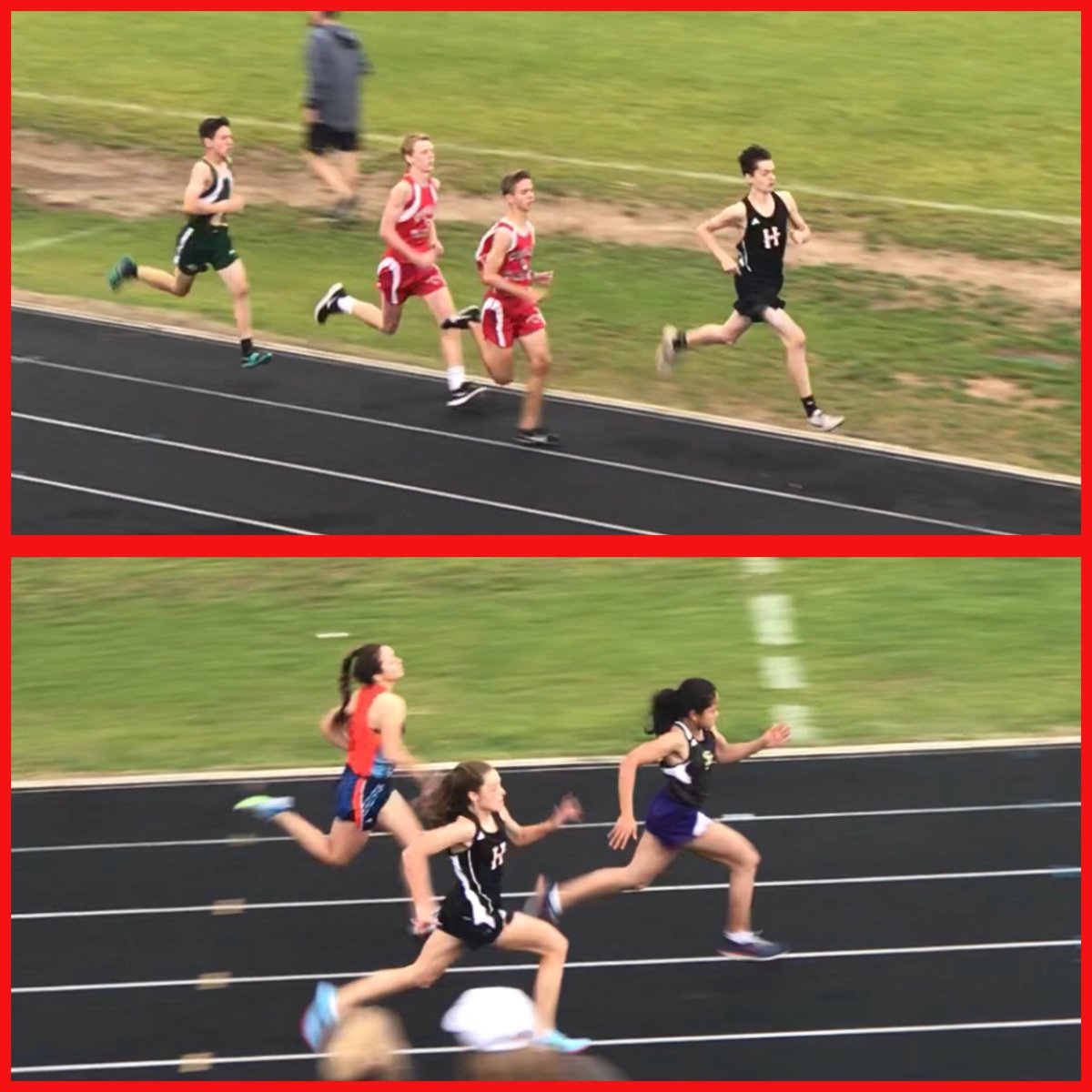 KristinSines's tweet photo. Congrats to both @parker_sines and @Kayla_Sines2023 on qualifying to run in the finals at the @WCSedu middle school track championships! #800m #1600m #100m #200m #track #tracksndfield #championships https://t.co/DsmLaLV7Gs