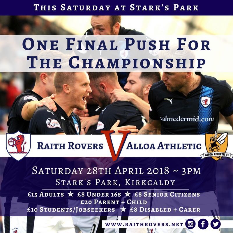 RaithRovers's tweet image. As excitement builds around Saturday's game, it could be a day to remember for Rovers fans. We want to know what your best Rovers memory is up until now. Like and comment with yours to be in with a chance of winning 2 tickets to the match ⚽️⚽️⚽️
#RoaringBack #onefinalpush