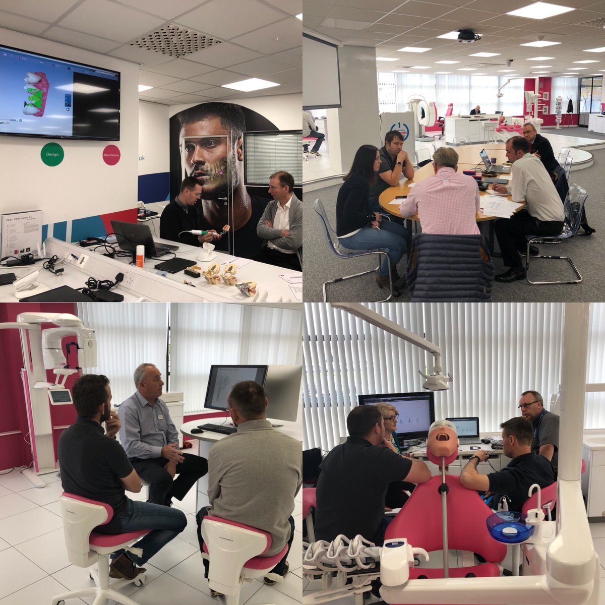 We’re happy to have the JGS team in with us today in the #Planmeca showroom for their digital discovery day. #digitaldentistry #dental