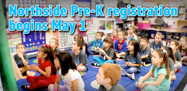 NISD's tweet photo. #NISDInspired- Northside Pre-Kindergarten registration begins next week at our schools. Here's all you need to know to prepare- https://t.co/ACCYl0J6Ni https://t.co/u0IxLsCgTQ