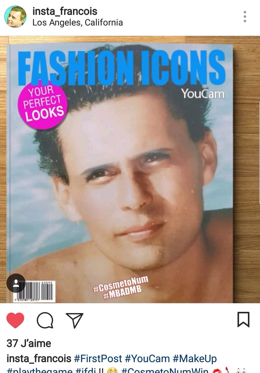 FrancoisGomez_'s tweet photo. [ #CosmetoNum #MasterClass #MBADMB ] Oh yes !! 😂🥇suis le "BeautyWinner" de la promotion Excecutive Part-Time @MBADMB, après avoir fait mon 1er post #Instagram en  expérimentant l'#App #YouCam
de réalité virtuelle #VR @Loreal 💋💄

ThanksU pour votre #TopJob et la @BirchboxFR 😘 https://t.co/5Iziuti9Vz