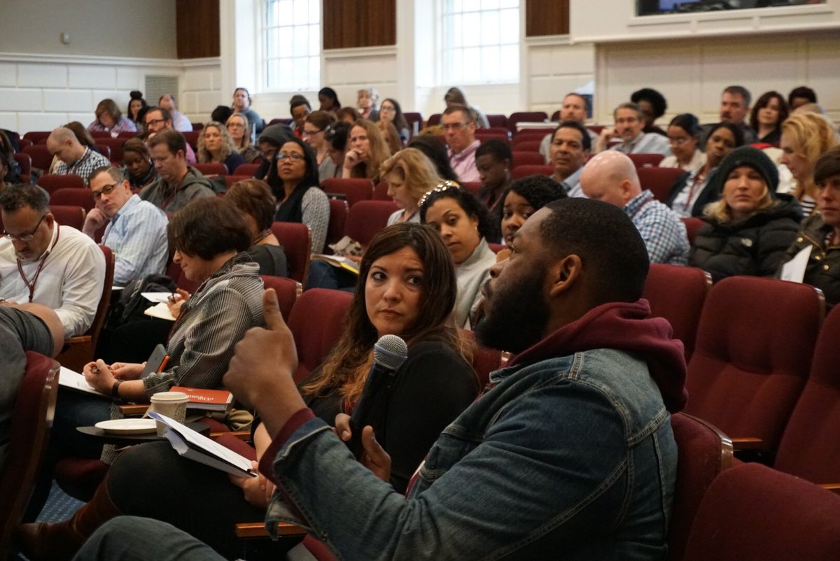 hgse_profed's tweet photo. Reflecting on these critical questions: "What are schools doing to prepare students to thrive in the changing U.S. economy? What obstacles do you face in doing this?" Share your thoughts.
Race, #Equity, and Leadership in #Schools. #profedREAL #education https://t.co/QE2WrSiXw9