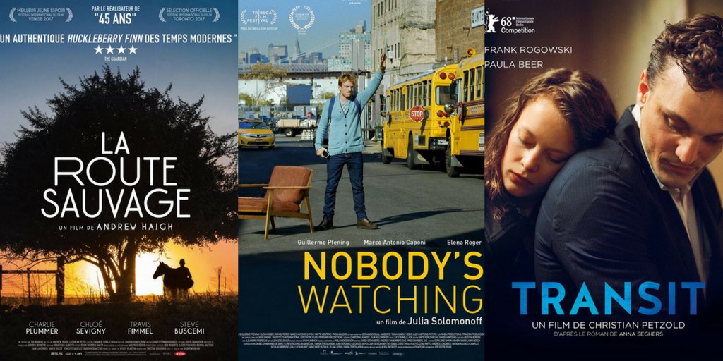 SalleDemontage's tweet photo. Au programme de la @SalleDemontage du 30 avril en direct sur @vlmedia_ de 21h à 22h :
- #LaRouteSauvage, Andrew Haigh
- #NobodySWatching, Julia Solomonoff
- #Transit, Christian Petzold
#VLdemonte https://t.co/mp19gl8Qj6