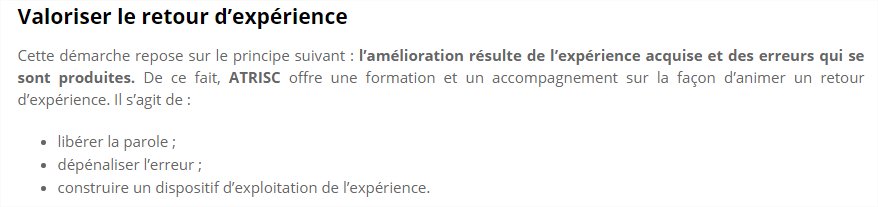 Ludo617's tweet photo. Pour préparer la prochaine #Crise, apprenons à tirer les expériences des crises passées... Le #RETEX est une affaire de pro avec #ATRISC ! https://t.co/9t96P9iNEa