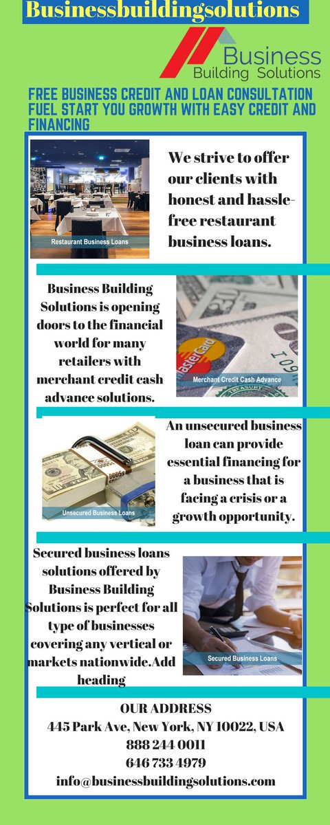 BizBuildingSol's tweet photo. Annoyed because of not getting qualified for #loans like #sbaloansprogram #restaurantbusinessloans #securedbusinessloans #unsecuredbusinessloans? Building Solutions is ready to back you. Make your call on 888-244-0011 to know-how. https://t.co/9b79lc2ZCG