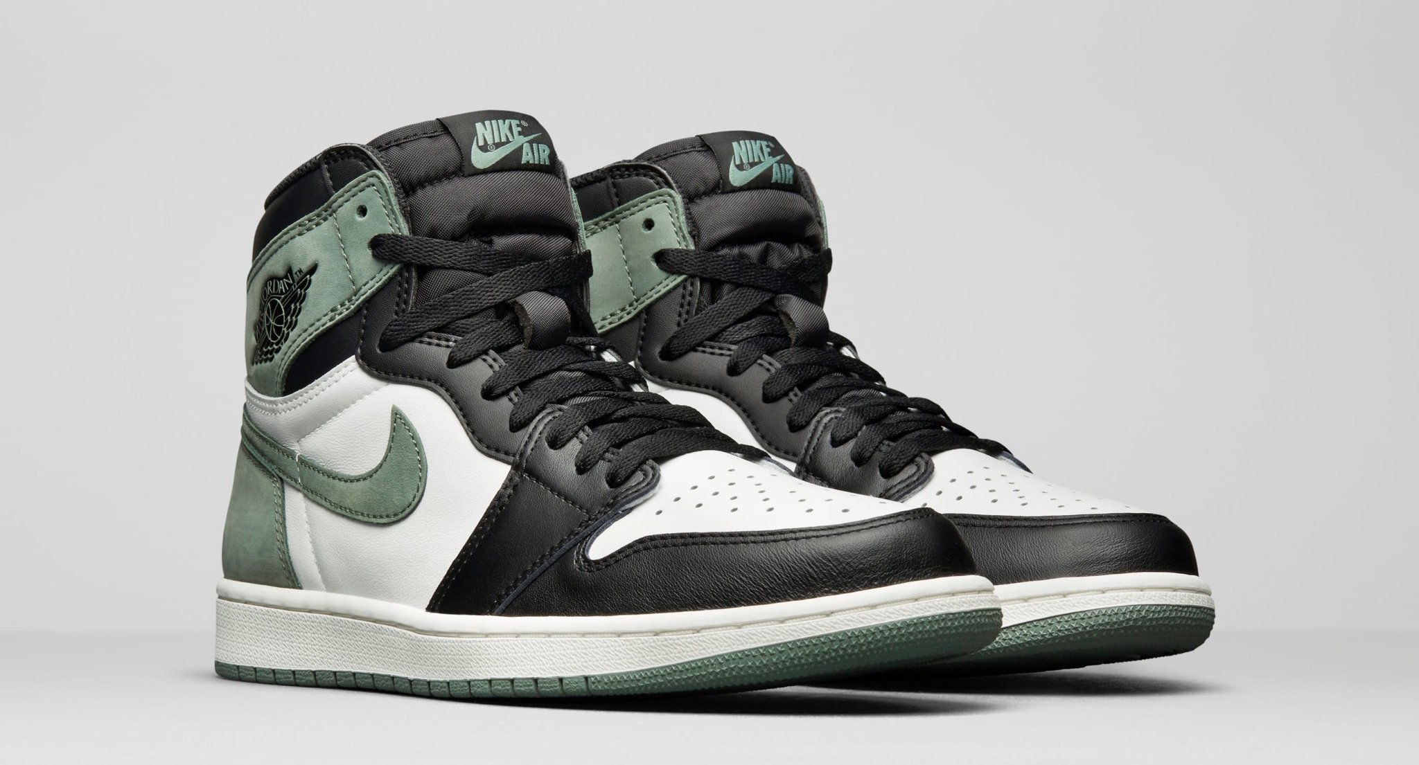 Air jordan 1 retro high og clay green deals